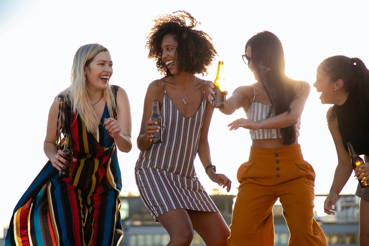 women dancing