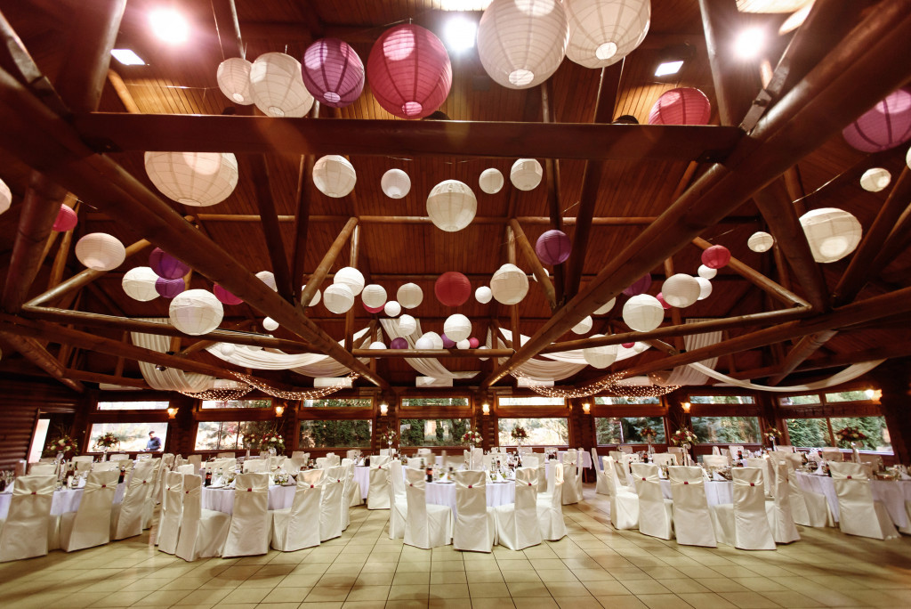 a wedding hall