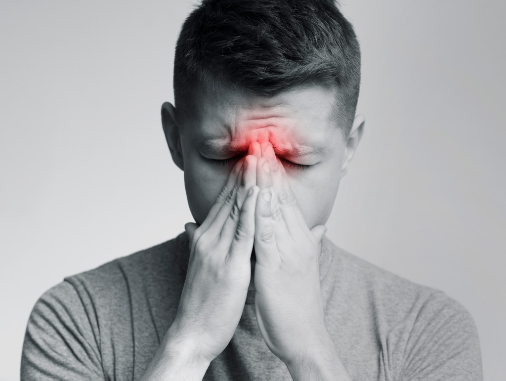 Sinusitis in man