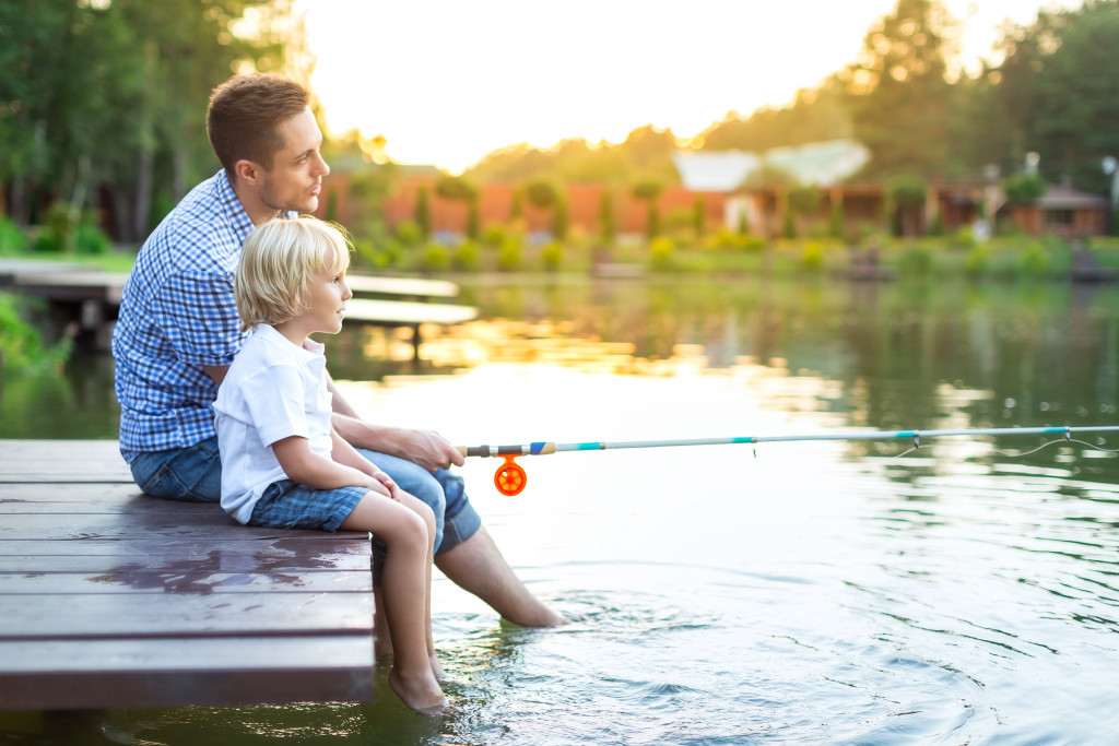 Practicing patience while fishing